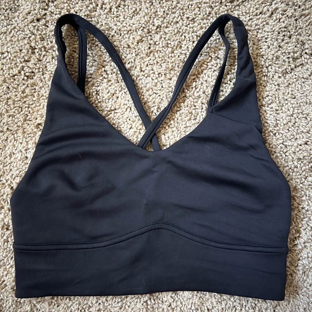 Lululemon In Alignment Longline Bra - Picture 2 of 4